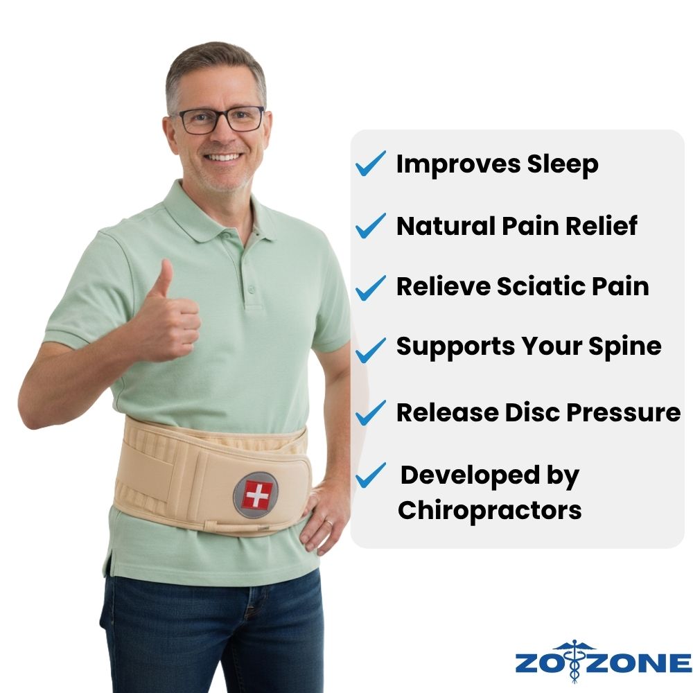 ZoyRelieve Belt - 15 Minutes a Day to a Pain-Free Back