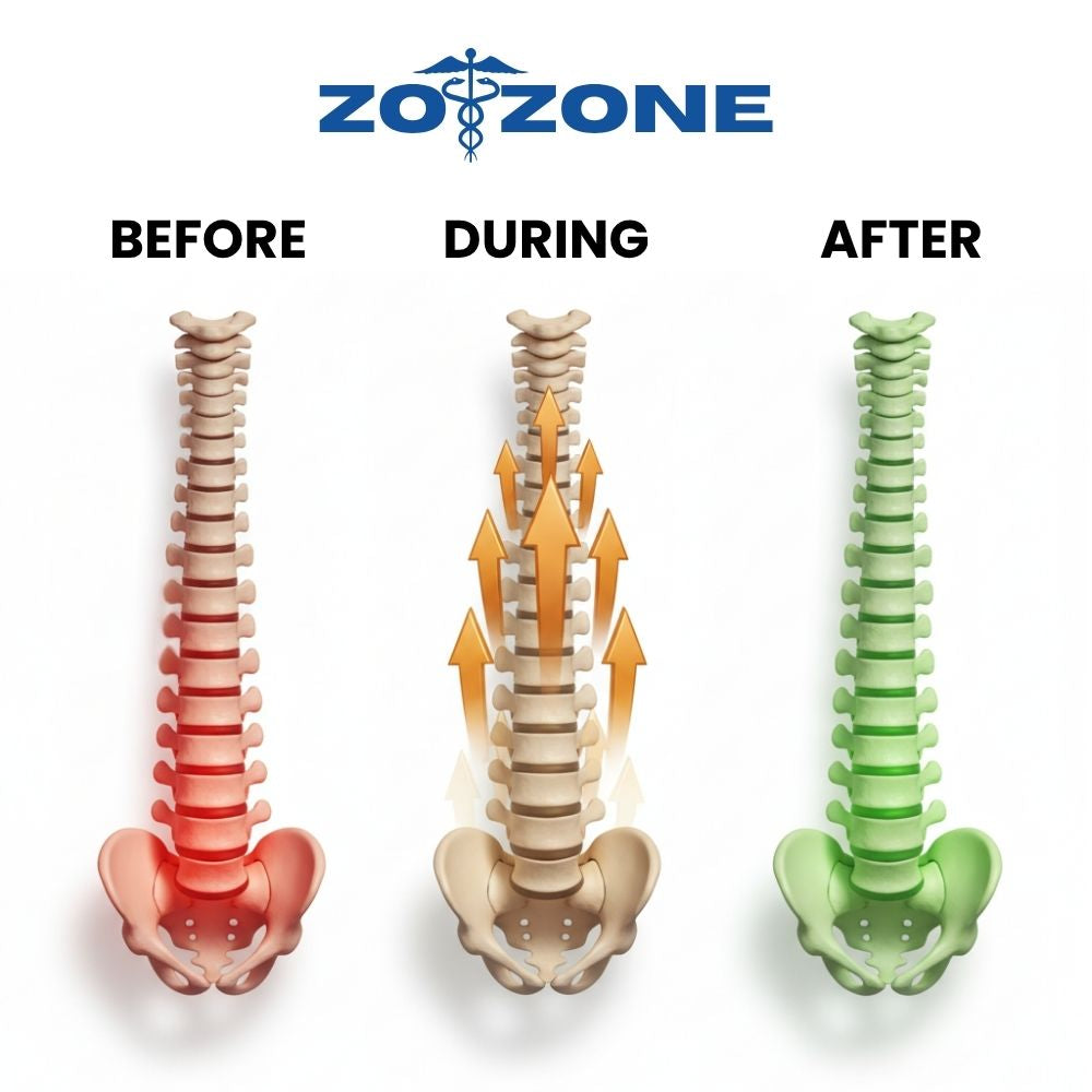 ZoyRelieve Belt - 15 Minutes a Day to a Pain-Free Back